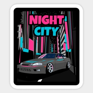 Toyota Soarer Night City Sticker